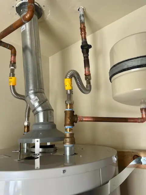 Water heater installation and plumbing repair in Kirkwood